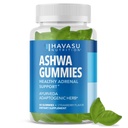 Ashwagandha Gummies for Stressse & Mood Support - Vegan, Non-GMO Supplement for Calm & Relaxation - Withania Somnifera for Enhanced Sleep Quality & Emotional Balance - 1-Month Supply, Strawberry Flavor