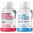 Fusions Dihidroberine 200 mg (60 capsule) - R Acid alfa lipoic 600 mg (60 capsule) Bundle