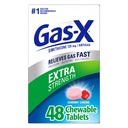 Comprimatele de gaz-X extra-rezistență masticabile de eliberare a gazelor cu Simethicone 125 mg, Cherry - 48 Numărătoare