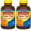 Nature Made TripleFlex, Glucosamine Chondroitin și MSM - 2 Sticle, 200 Caplete Fiecare, 400 Caplete Total