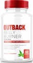 Outback Belly Burner Pastile, Premium Out Back Belly Burner Keto Capsule, Toate naturale Keto Supliment pentru a sprijini fitness și obiectivele corpului, Outback oficial BellyBurner Recenzii (60 capsule)