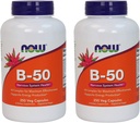Acum Alimente, B-50, 250 Capsule de legume (ambalaj de 2)