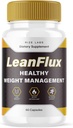 laborator de rize LeanFlux - Lean Flux pierdere în greutate pentru a crește nivelurile BAT, Leanflux Recenzii non-GMO Pastilele suplimentare ușor de înghițit, Gain Brown Adipose tesut BurnFat (60 capsule)