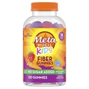 Metamucil Kids Fiber Gummies, fără zahăr adăugat, 5g Prebiotic plante-Based Fiber Supliment Blend, mixt Berry Aroma, 120ct Gummies