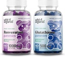 Gume de resveratrol sălbatic și organic și gume de L-glutation