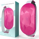 Pad de încălzire portabil Slimpal pentru crampe de perioadă, electric fără fir spate Belly talie de încălzire Pad pentru relief crampa menstrual, Reîncărcabile cadou centura de căldură purtabilă pentru soția ei femei fată, roz închis