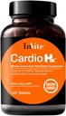 InVite Health Cardio Hx® - Suport pentru circulaţie, inimă şi sănătate cardiovasculară - Conţine magneziu, taurină, Hawthorn Berry - 120 comprimate