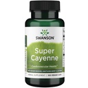 Swanson Super Cayenne - cu Ginger Rhizome, Hawthorn Berry & Lecithin 100 Veg Caps