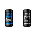 MuscleTech Muscle Building & Multivitamine Supplement Bundle - Nitric oxid Booster and Muscle Gainer with 400mg Peak ATP, 60 Pills & Platinum Multivitamine, 180 ct