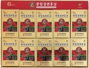 Pocheon 200g (10ea X 20g) 6 ani Sliced Korean Panax Red Ginseng Rădăcini cu miere, Saponina, Natural Immune Support