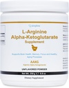 Simplesa AAKG Arginine pulbere, L-Arginina Alpha-Ketoglutarate Supliment, 2000mg Per Serving, Suporturi de sănătate cerebrală, Memorie, Focus și Procese de îmbătrânire sănătos, 250g pulbere Supliment