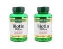 Set de 2 Natura lui Bounty® Biotin 5000 mcg, 150 Softgels