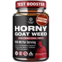 Iarbă de capră excitată pentru bărbați - supliment suplimentar de forță masculină cu rădăcină negru Maca, Tongkat Ali, extract de Palmetto și Panax Ginseng pentru rezistență & energie - 180 capsule
