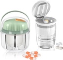 GloDeals Pill Organizator, Pill Crusher, Cutter și Splitter