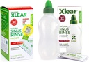 Xilitol natural Xilitol Sinus Clătire Refill, Neti Pot Saline Pachete - Curatare nas pentru presiune rapida si congestie de ajutor, Lucreaza cu cele mai multe sisteme de irigare nazale, 50 Conte si 1 sticla de clătire