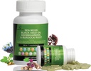 Capsule Moss - 60 capsule Seamoss Ulei de semințe negre Ashwagandha Burdock Root Supliment, Irish Sea Moss Supliment cu vitamina C D3 Manuka & Dandelion, Multi Minerale Supliment