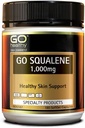 Go Healthy Go Squalene Skin Support, Antioxidant Protection, Colesterol Level Support 1000mg 180 Softgel Caps