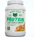 Black Magic Plant-Sursa 100% Proteină Vegană - Keto, Zahăr scăzut, Proteină fără lactate - Pre/Post Antrenament - Unt de arahide - 20g Proteină - 2 LB