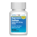 Sacoul Naproxen Sodiu, 220 mg - 200 capleţi - Reliever durere şi Reductor de febră, până la 12 ore de ajutorare