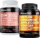 Ceylon Scorțișoară (1pk) și Menopause Supplement Bundle (pk) Supplement Bundle - Vitamine potente pentru inimă, metabolism, hormon și suport imunitar - Non-GMO, Vegan, Gluten-Free