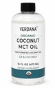 Verdana Organic MCT Ulei 16 oz 