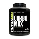 NutraBio CarboMax Maltodextrin pulbere - Carbohidrat pulbere pentru energie susţinută - Calorie bogat pentru musculare şi greutate câştig - nearomat - 5 Lire, 75 Serviri
