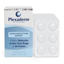 Plexaderm Reducere rapida a serului ocular - Reduce vizibil pungile sub ochi, ridurile, cercurile intunecate, liniile fine si picioarele Corbului Instant, Anti imbatranire Remover riduri pentru fata, 30 Poduri de unica folosinta
