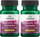 Swanson Complex de acid hialuronic 166 mg 60 capsule (2 cutii)