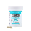 Probiotice naturaleWise 70 Miliarde CFU - 17 Tulpini + Prebiotice organice - Suport Imun, Digestive & Gut Health pentru Femei & Bărbați - Vegetarian, Gluten-Free, Non-GMO - 30 Capsulele