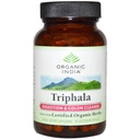 Capsule INDIA ORGANIC Triphala Organic - Supliment vegetal cu Amla, Bibhitaki, Haritaki, Digestion & Colon Support, Immune System Support, Adaptogen, Vegan, USDA Certified Organic - 90 Capsule