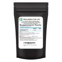 Prescribed For Life Actived Charcoal Powder, Coconut Shell Charcoal Ultra Fine Husk Food Grade Powder (8 oz)