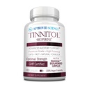 Știință aprobată Tinitol - Tinitus Supplement - Ușor de apel în urechi - Boost Inner Ears Health - 1 flacon - 3 lună de aprovizionare - Made in the USA