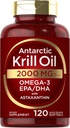 Carlyle Antarctic Krill Oil 2000 mg 120 Softgels 