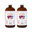 LIQUIDHEALTH Mega Energie metilat B-complex, Adult supliment de vitamina lichid - Creșterea energiei, Relieve Stres & Oboseală, Suport imunitar, Heart & Gut Health - Made in USA, Vegan, Sugar-Free (2 Pack)