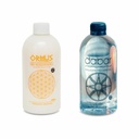Soluție monoatomică de aur Ormus și frecvență de zinc, 500 ML Fiecare, Minerale naturale de mare Patagonia și Boost de zinc natural, Kit- Magneziu, zinc, calciu, fier, potasiu și fosfor de la Marea