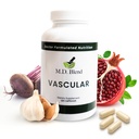 MD Vascal - Expert Formulated Supplement - Scopuri vasculare şi generale de wellness - flux adecvat, numere, echilibru - Usturoi puternic, ghimbir, L-Arginină, rodie - 120 capsule (Pachet de 2)
