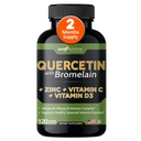 Gade Nutrition Querbetin cu Bromelain Vitamina C şi zinc Vitamina D3 