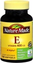 Natura L-Alpha Vitamina E 400 UI Softgels 180 Geluri Soft (Pachet de 8)