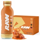 RAW Proteine gata de băut Shake, Caramel sărat - RDT proteine băuturi cu iarbă-Fed Whey proteine izolat pentru post-reparare - Zero-Sugar & Gluten-Free masă de înlocuire băutură și mic dejun Shake, 12 Fl Oz