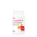 GNC L Arginina + L Citruline 500mg Fiecare supliment, susține producția de oxid de azot și ton de sânge sănătos, 120 Servings