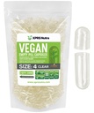 XPRS Nutra Dimensiune 4 Capsule goale - 1000 Conte capsule Vegane mici clar- Pastile vegetariene - capsule vegetale de umplere DIY - filble Do-It-Yourself Veggie Capace pentru suplimente