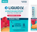 Liquid I.V.® Hydration Multiplier Sugar-Free - Raspberry Melon | Electrolyte Powder Drink Mix | 1 Pack (14 Servings)