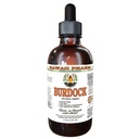 Extract lichid fără alcool, Bidock organic (Arctium Lappa) Root Glicerite Hawaii Pharm naturale Herbal Supliment 4 oz