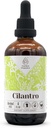 Cilantro Extract de tinctură naturală fără alcool, Booster de sistem imunitar, picături de lichid realizate din 100% Cilantro frunze uscate (4 fl oz)
