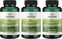 Swanson Ashwagandha pulbere Supliment-Ashwagandha Root Promovarea Stres Relief & Energie Suport-Ayurvedic Supliment pentru Wellness Natural (100 capsule, 450 mg fiecare) 3 ambalaj