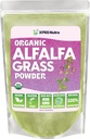 XPRS Nutra organic Alfalfa pulbere - Premium Vegan supliment bogat în calciu, antioxidanți, vitamine - Farmer Supliment pentru copii și adulți - Vegan prietenos Alfalfa Leaf (16 Ounce)