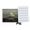 Black Lotus Shilajit Resin Tablets, 60 Count, 200mg Fiecare, 100% Natural Shilaj pur pentru bărbați și femei cu aminoacizi, 140mg Acid fuzelian, 85 Ionic Trace Minerale, pentru suport imun, Focus, Energie