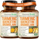 Quercetin cu Bromelain Curcumin Suplimentul cucurcumină Turmeric 