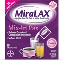 MiraLAX Pachete cu pulbere laxativă 10,0 ea. (Cantitatea de 5)