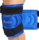 Atsuwell Ice Pack pentru genunchi, gel reutilizabil Wraps pentru genunchi, flexibil Cold Compress Pack pentru genunchi, Elbow, Shin, 1 Pack